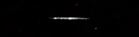 Unprocessed fireball image