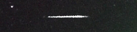 Unprocessed fireball image