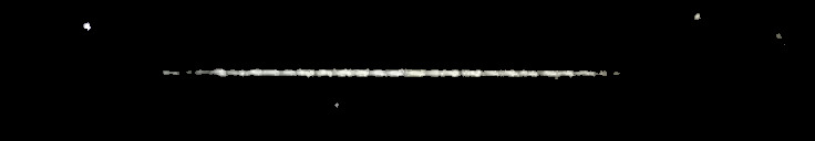 Processed fireball image