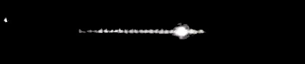 Processed fireball image