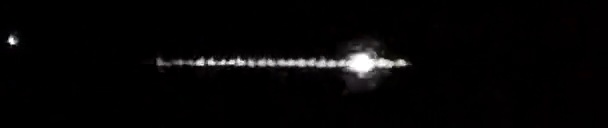 Unprocessed fireball image