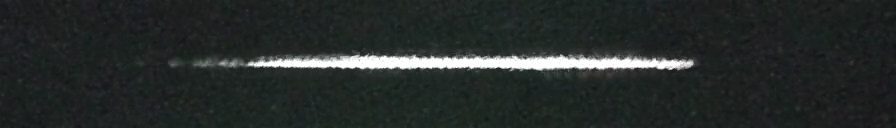 Unprocessed fireball image