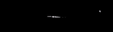Processed fireball image