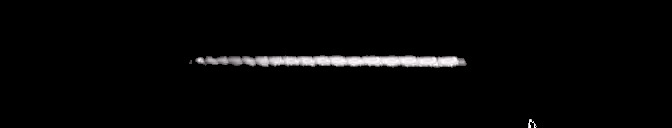 Processed fireball image