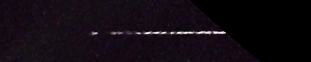 Unprocessed fireball image