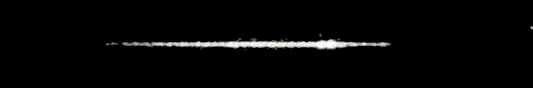 Processed fireball image