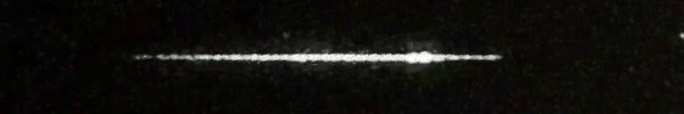 Unprocessed fireball image