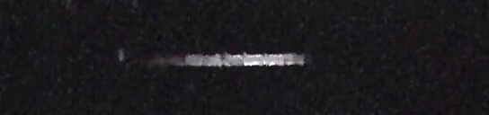 Unprocessed fireball image