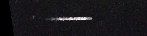 Unprocessed fireball image