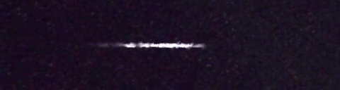 Unprocessed fireball image