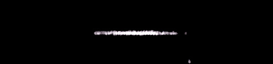 Processed fireball image