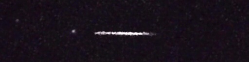 Unprocessed fireball image