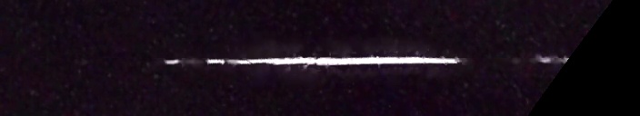 Unprocessed fireball image