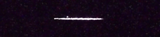 Unprocessed fireball image