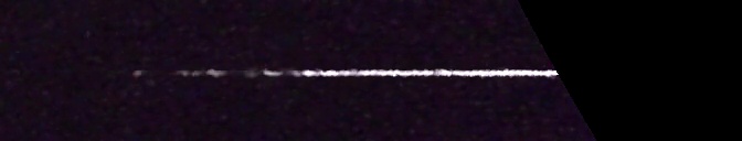 Unprocessed fireball image