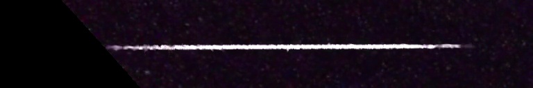 Unprocessed fireball image