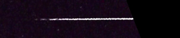 Unprocessed fireball image