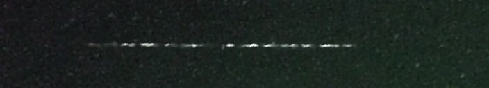 Unprocessed fireball image