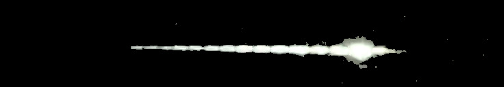 Processed fireball image