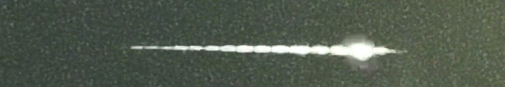 Unprocessed fireball image