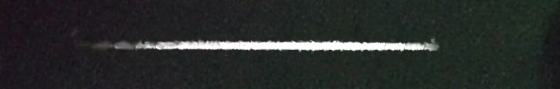 Unprocessed fireball image