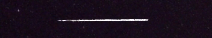 Unprocessed fireball image