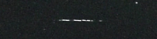 Unprocessed fireball image