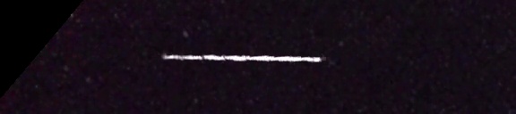 Unprocessed fireball image