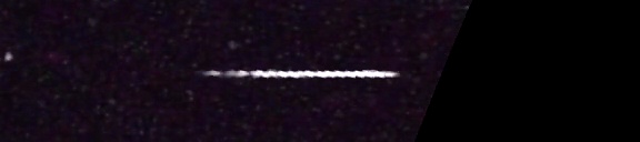 Unprocessed fireball image