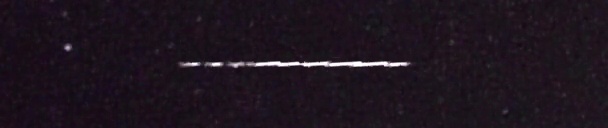 Unprocessed fireball image