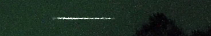 Unprocessed fireball image