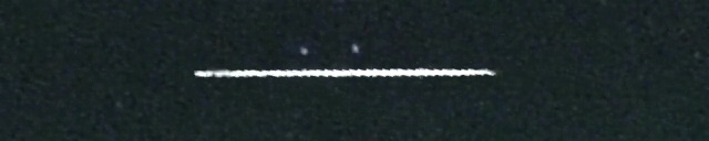 Unprocessed fireball image