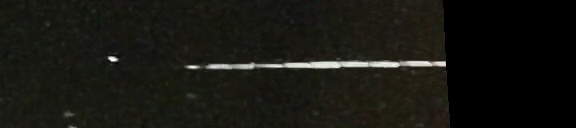 Unprocessed fireball image