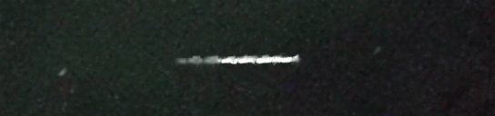 Unprocessed fireball image