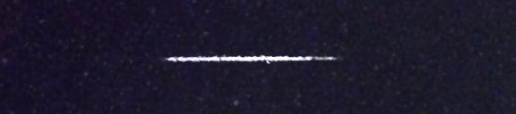 Unprocessed fireball image