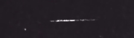 Unprocessed fireball image