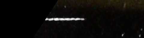 Unprocessed fireball image