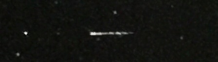 Unprocessed fireball image