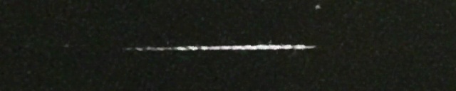 Unprocessed fireball image