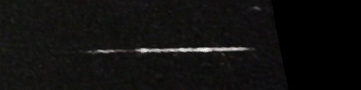 Unprocessed fireball image