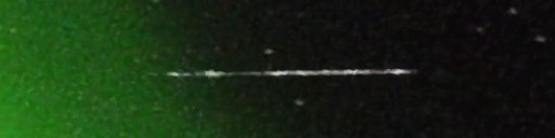 Unprocessed fireball image