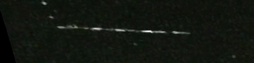 Unprocessed fireball image