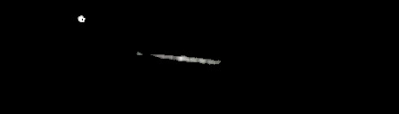 Processed fireball image