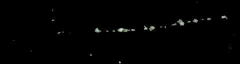 Processed fireball image