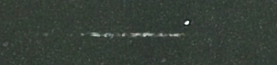 Unprocessed fireball image