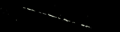 Processed fireball image