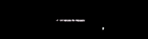 Processed fireball image