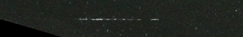 Unprocessed fireball image