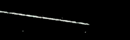 Processed fireball image