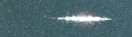 Unprocessed fireball image